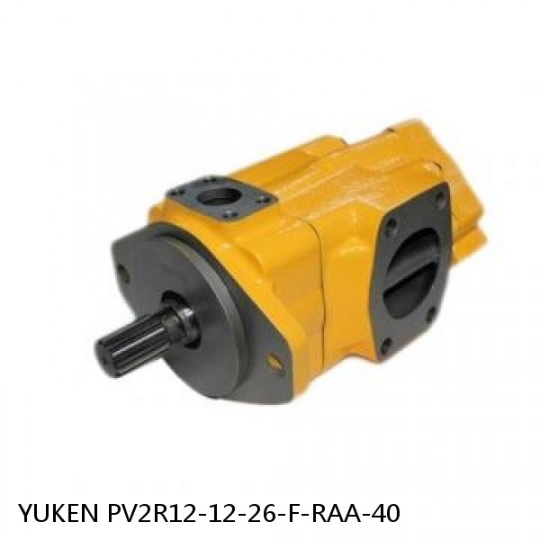 YUKEN PV2R12-12-26-F-RAA-40 Double Vane Pump