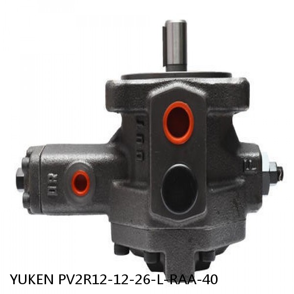 YUKEN PV2R12-12-26-L-RAA-40 Double Vane Pump