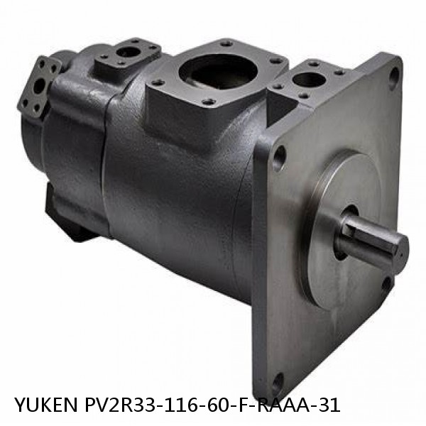 YUKEN PV2R33-116-60-F-RAAA-31 Double Vane Pump