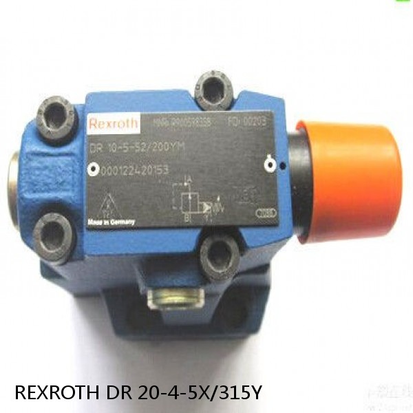 REXROTH DR 20-4-5X/315Y R900596629 Pressure reducing valve