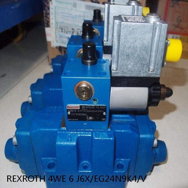 REXROTH 4WE 6 J6X/EG24N9K4/V R900548772 Directional spool valves