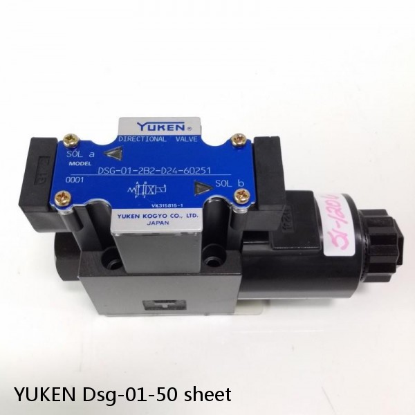YUKEN Dsg-01-50 sheet Solenoid Directional Valve