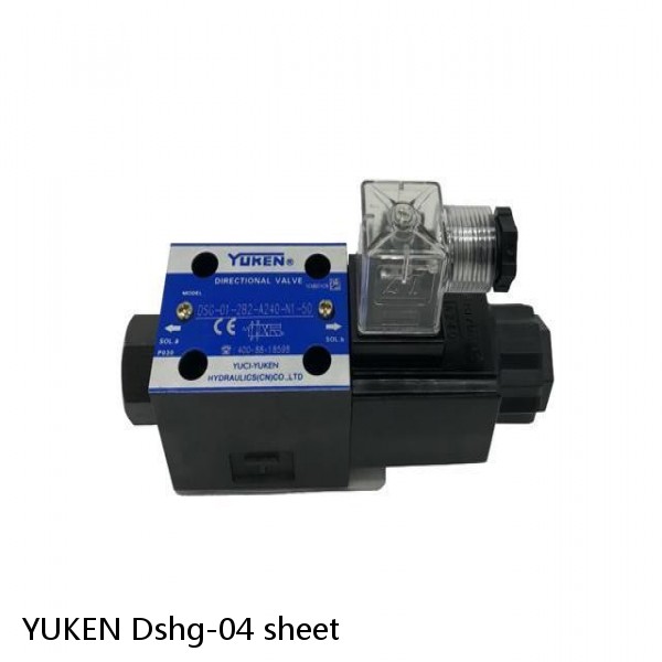 YUKEN Dshg-04 sheet Solenoid Directional Valve