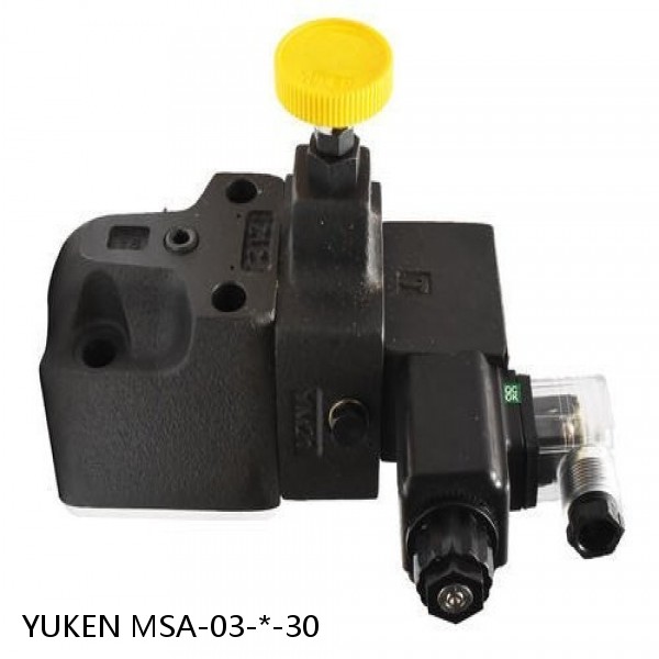 YUKEN MSA-03-*-30 Pressure Valve