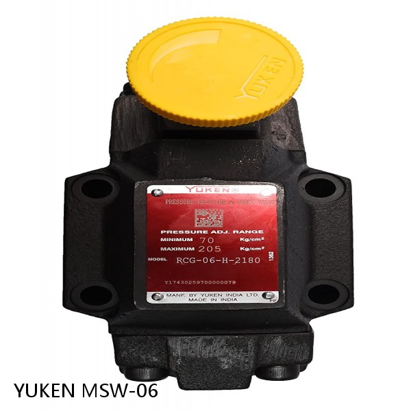 YUKEN MSW-06 Pressure Valve