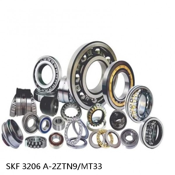 30 mm x 62 mm x 23.8 mm  SKF 3206 A-2ZTN9/MT33  Angular Contact Ball Bearings