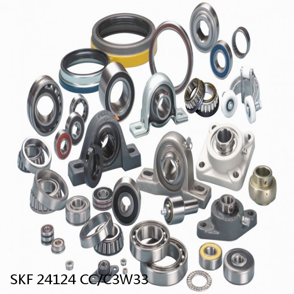 4.724 Inch | 120 Millimeter x 7.874 Inch | 200 Millimeter x 3.15 Inch | 80 Millimeter  SKF 24124 CC/C3W33  Spherical Roller Bearings