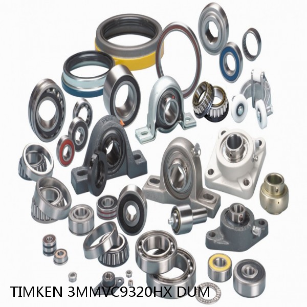 3.937 Inch | 100 Millimeter x 5.512 Inch | 140 Millimeter x 1.575 Inch | 40 Millimeter  TIMKEN 3MMVC9320HX DUM  Precision Ball Bearings