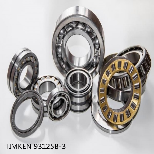 0 Inch | 0 Millimeter x 12.5 Inch | 317.5 Millimeter x 1.813 Inch | 46.05 Millimeter  TIMKEN 93125B-3  Tapered Roller Bearings