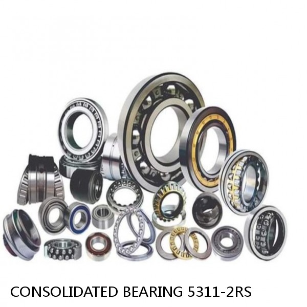 2.165 Inch | 55 Millimeter x 4.724 Inch | 120 Millimeter x 1.937 Inch | 49.2 Millimeter  CONSOLIDATED BEARING 5311-2RS  Angular Contact Ball Bearings