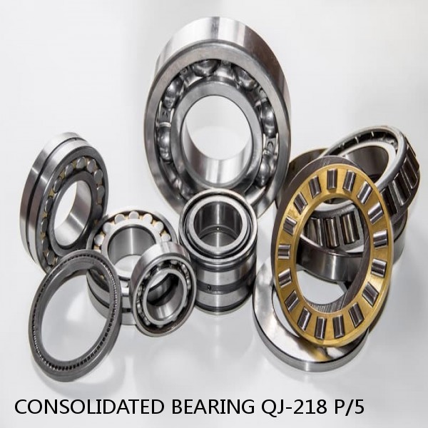 3.543 Inch | 90 Millimeter x 6.299 Inch | 160 Millimeter x 1.181 Inch | 30 Millimeter  CONSOLIDATED BEARING QJ-218 P/5  Precision Ball Bearings