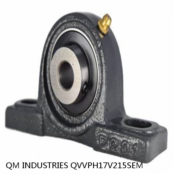 2.938 Inch | 74.625 Millimeter x 4.18 Inch | 106.172 Millimeter x 3.75 Inch | 95.25 Millimeter  QM INDUSTRIES QVVPH17V215SEM  Pillow Block Bearings