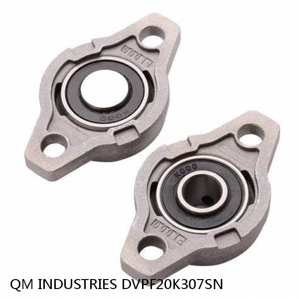 3.438 Inch | 87.325 Millimeter x 3.82 Inch | 97.028 Millimeter x 3.75 Inch | 95.25 Millimeter  QM INDUSTRIES DVPF20K307SN  Pillow Block Bearings