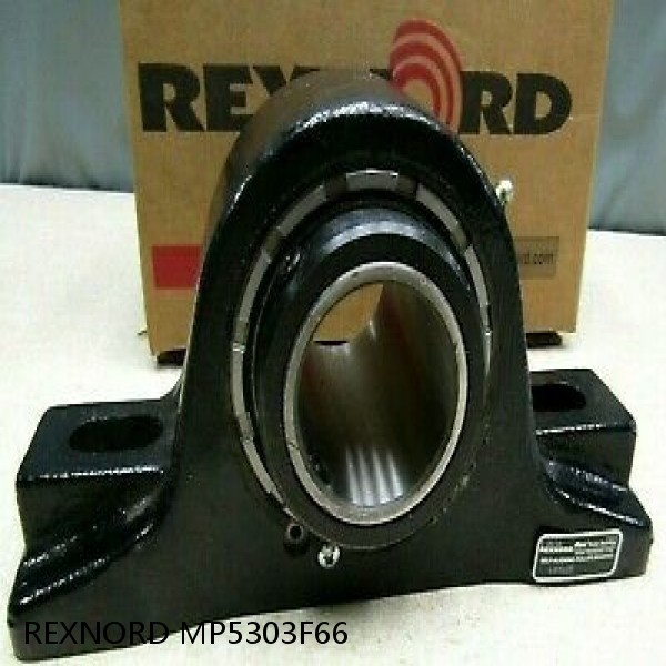 3.188 Inch | 80.975 Millimeter x 5.313 Inch | 134.95 Millimeter x 4 Inch | 101.6 Millimeter  REXNORD MP5303F66 Pillow Block Bearings