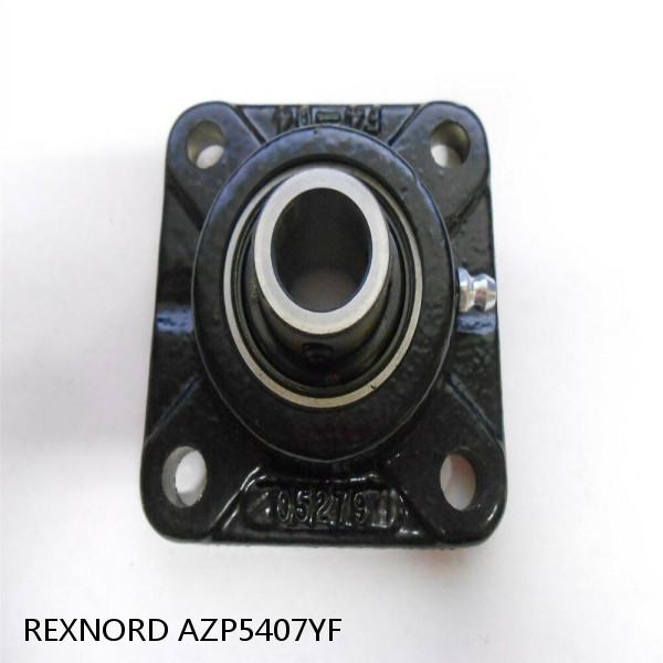 4.438 Inch | 112.725 Millimeter x 6.25 Inch | 158.75 Millimeter x 5.75 Inch | 146.05 Millimeter  REXNORD AZP5407YF  Pillow Block Bearings