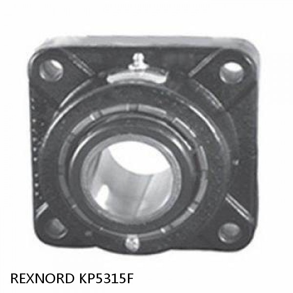 3.938 Inch | 100.025 Millimeter x 6.25 Inch | 158.75 Millimeter x 5 Inch | 127 Millimeter  REXNORD KP5315F  Pillow Block Bearings