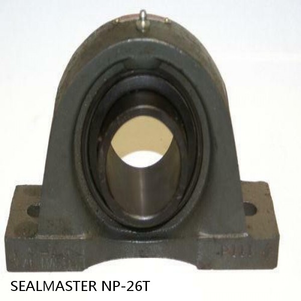 1.625 Inch | 41.275 Millimeter x 1.938 Inch | 49.225 Millimeter x 2.125 Inch | 53.98 Millimeter  SEALMASTER NP-26T  Pillow Block Bearings