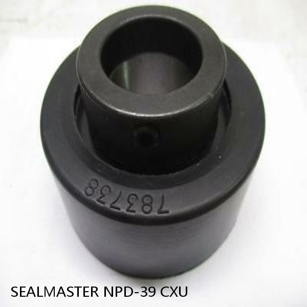 2.438 Inch | 61.925 Millimeter x 3.125 Inch | 79.38 Millimeter x 2.75 Inch | 69.85 Millimeter  SEALMASTER NPD-39 CXU  Pillow Block Bearings