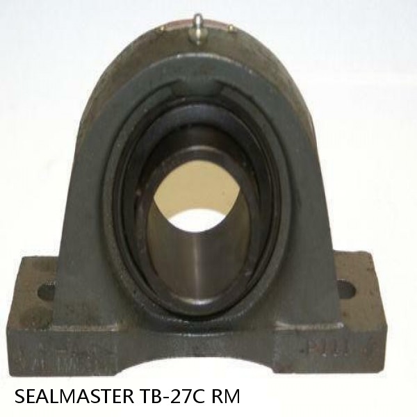 1.688 Inch | 42.875 Millimeter x 1.938 Inch | 49.225 Millimeter x 2.125 Inch | 53.98 Millimeter  SEALMASTER TB-27C RM  Pillow Block Bearings