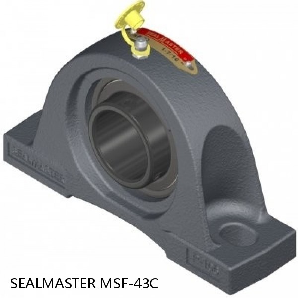 SEALMASTER MSF-43C  Flange Block Bearings