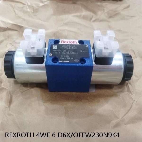 REXROTH 4WE 6 D6X/OFEW230N9K4 R900915095 Directional spool valves